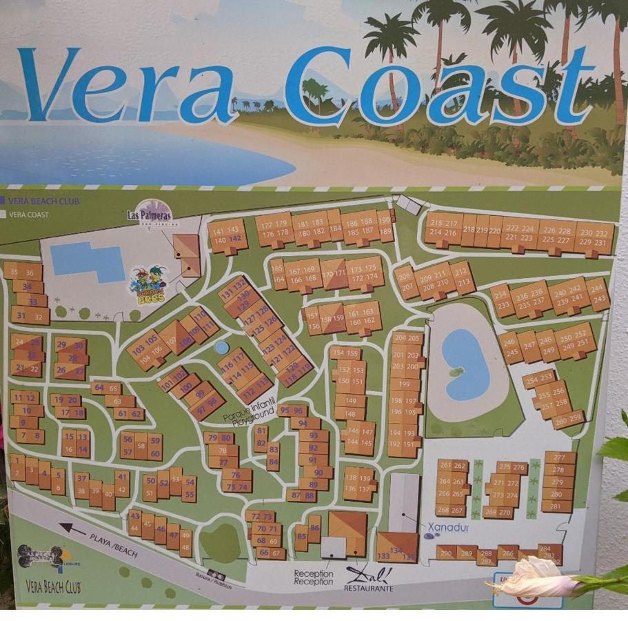 Apartamento Jardines Tropicales Dos Piscinas Vera Playa Las Marinas Urbanizacion Vera Coast Bagian luar foto